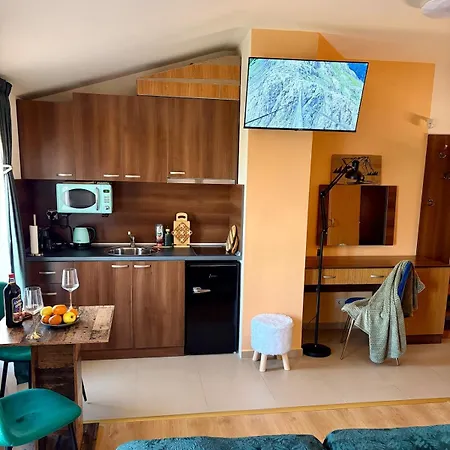 Sun-kissed Emerald Panorama View & Bike Apartman Banszko